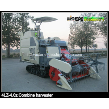 Self Propelling Rice Combine Harvester with Gear Driving